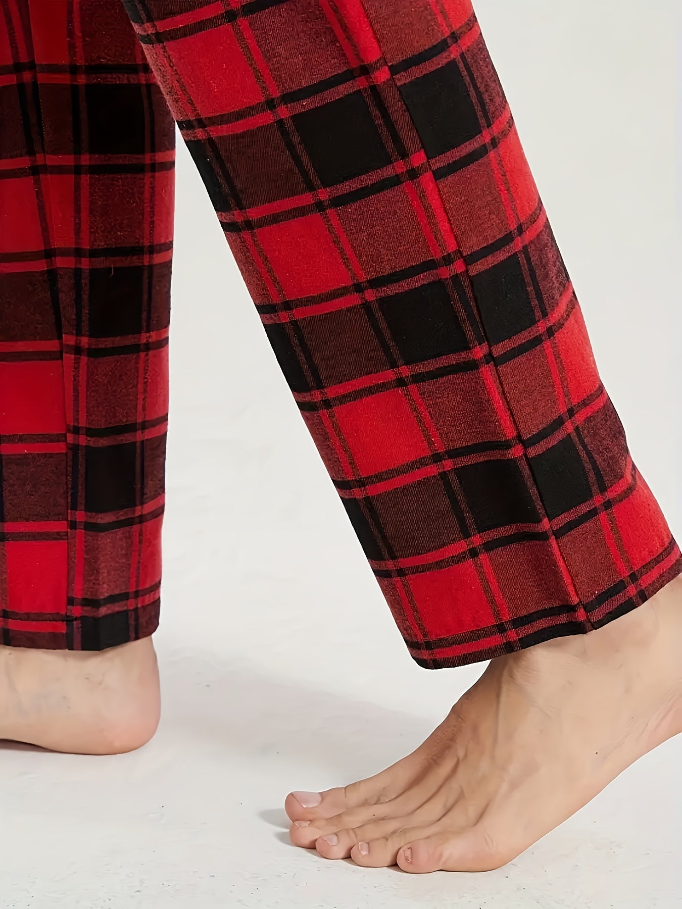 Men's Pajama Pants - Plaid Style 499813