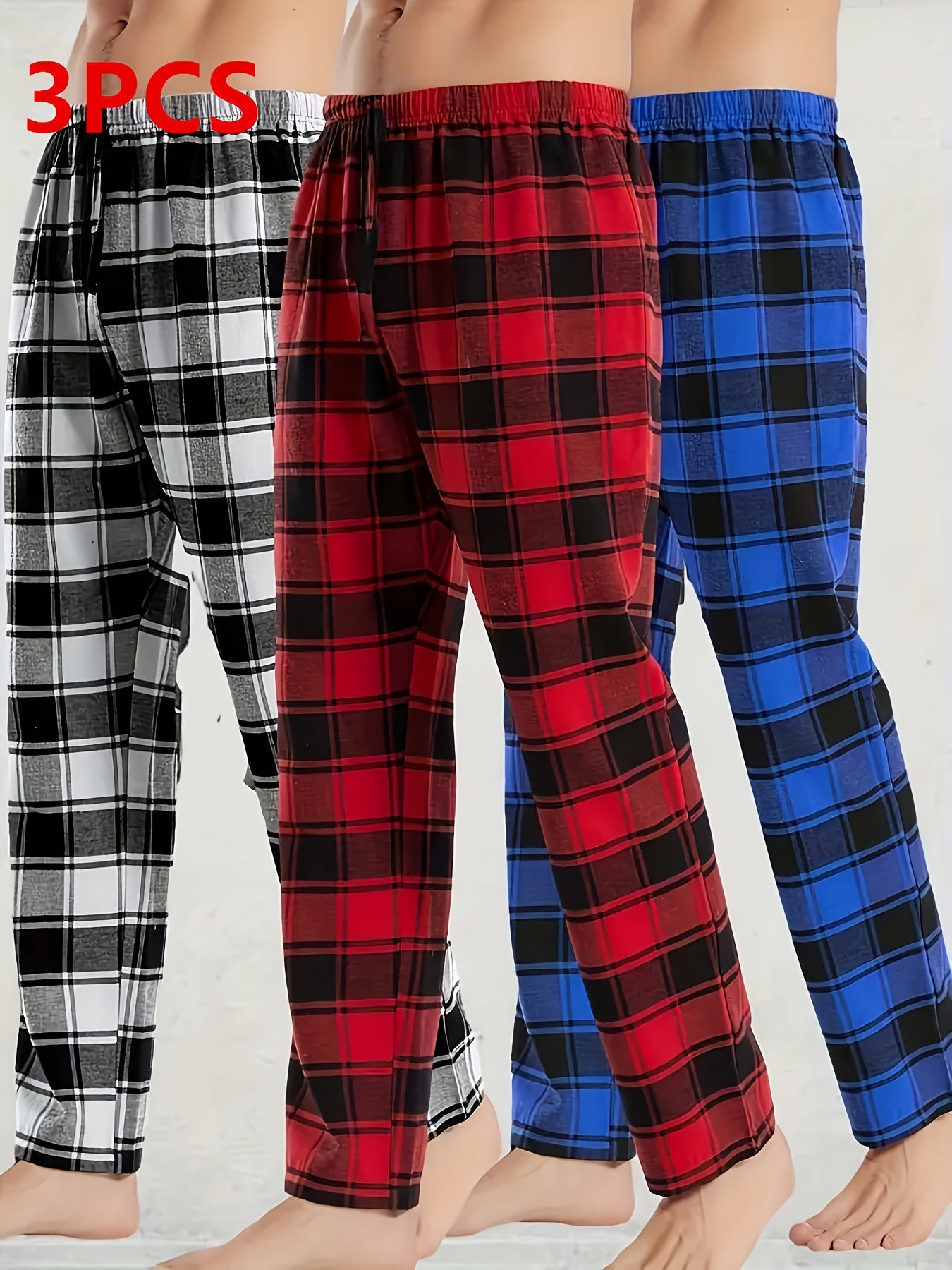 Men's Mixed colors Polyester Pants - product view 2