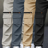 Light gray + dark gray + khaki + black