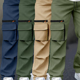 Mint green + khaki + army green + royal blue