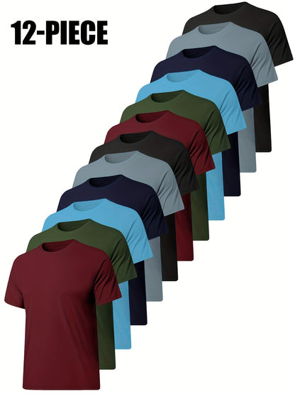 Men's Mixed colors Polyester Short-Sleeve Shirt - product view 8