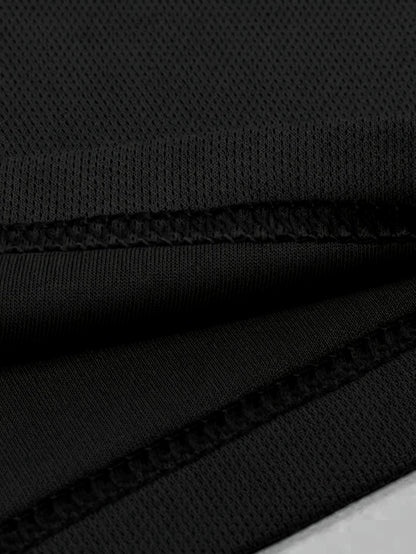 Men's Performance T-Shirt - Crew Neck Short Sleeve Streetwear Style