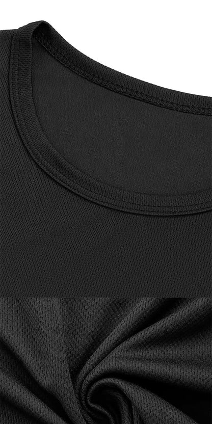 Men's Performance T-Shirt - Crew Neck Short Sleeve Streetwear Style
