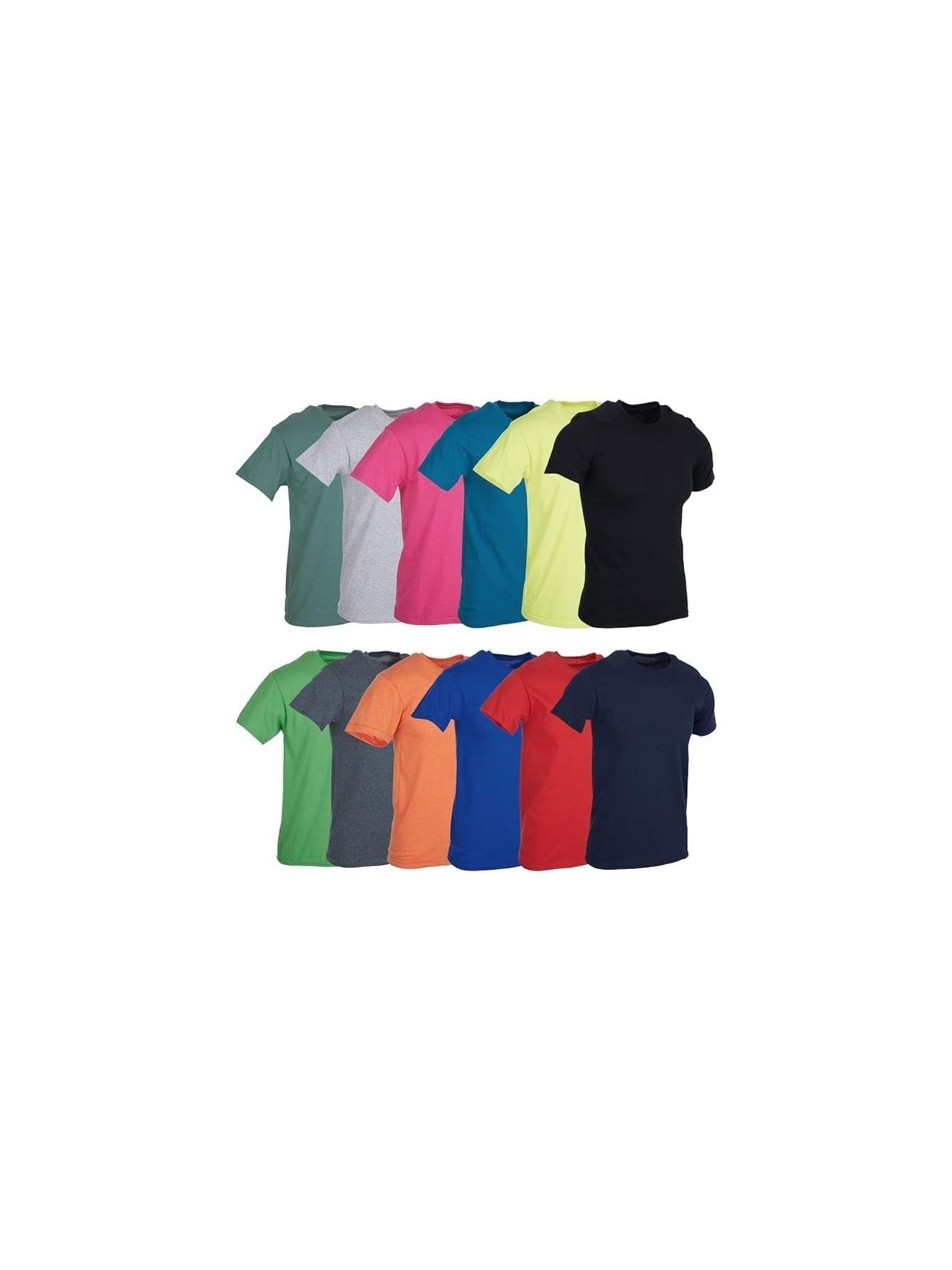 Men's Performance T-Shirt - Crew Neck Short Sleeve Weekend Style 185637