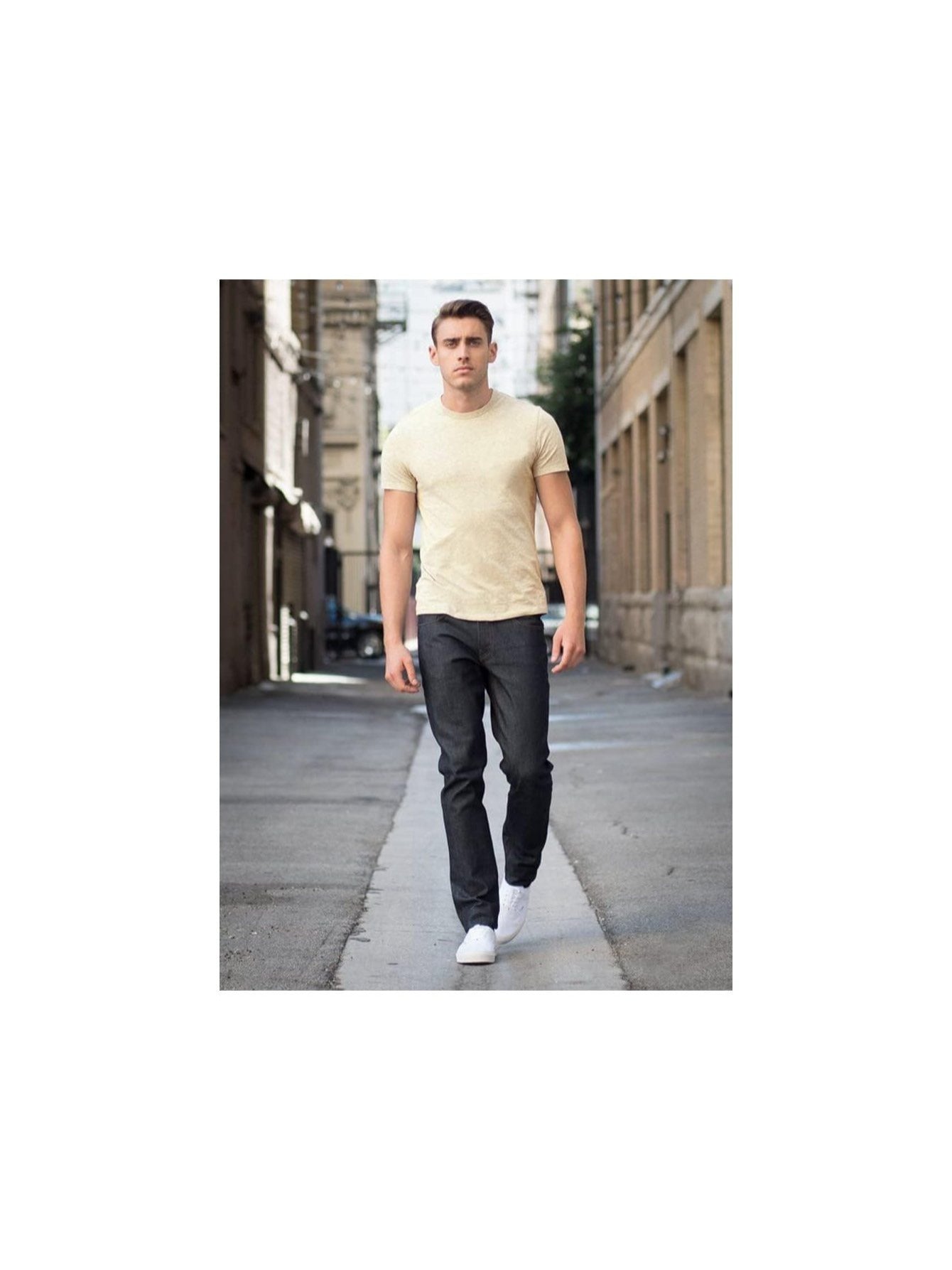 Men's Performance T-Shirt - Crew Neck Short Sleeve Weekend Style 185637