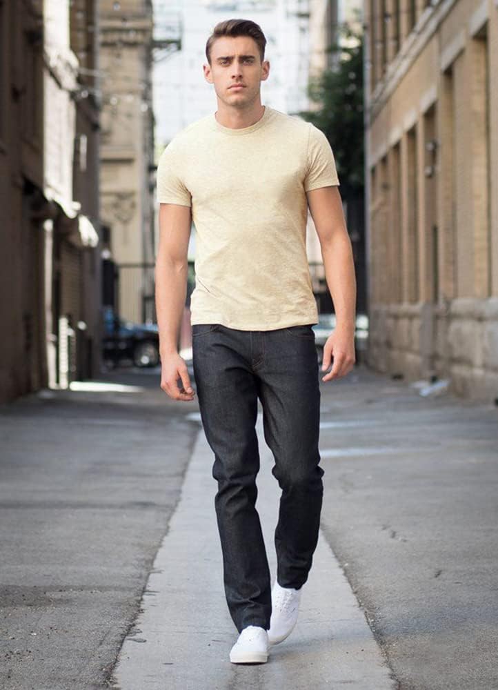 Men's Performance T-Shirt - Crew Neck Short Sleeve Weekend Style 185637