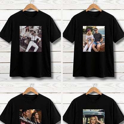 Men's Performance T-Shirt - Round Neck Short Sleeve Everyday Style 825189