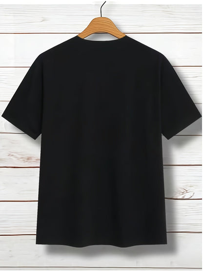 Men's Performance T-Shirt - Round Neck Short Sleeve Everyday Style 825189