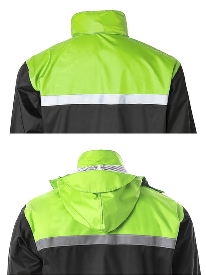 Men's Rain Jacket and Pants Set - Coordinated Everyday Style detail image - detail view 12