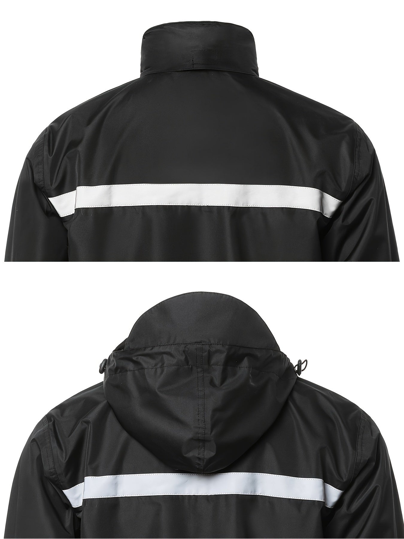 Men's Rain Jacket and Pants Set - Coordinated Everyday Style detail image - detail view 14