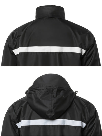 Men's Rain Jacket and Pants Set - Coordinated Everyday Style detail image - detail view 14