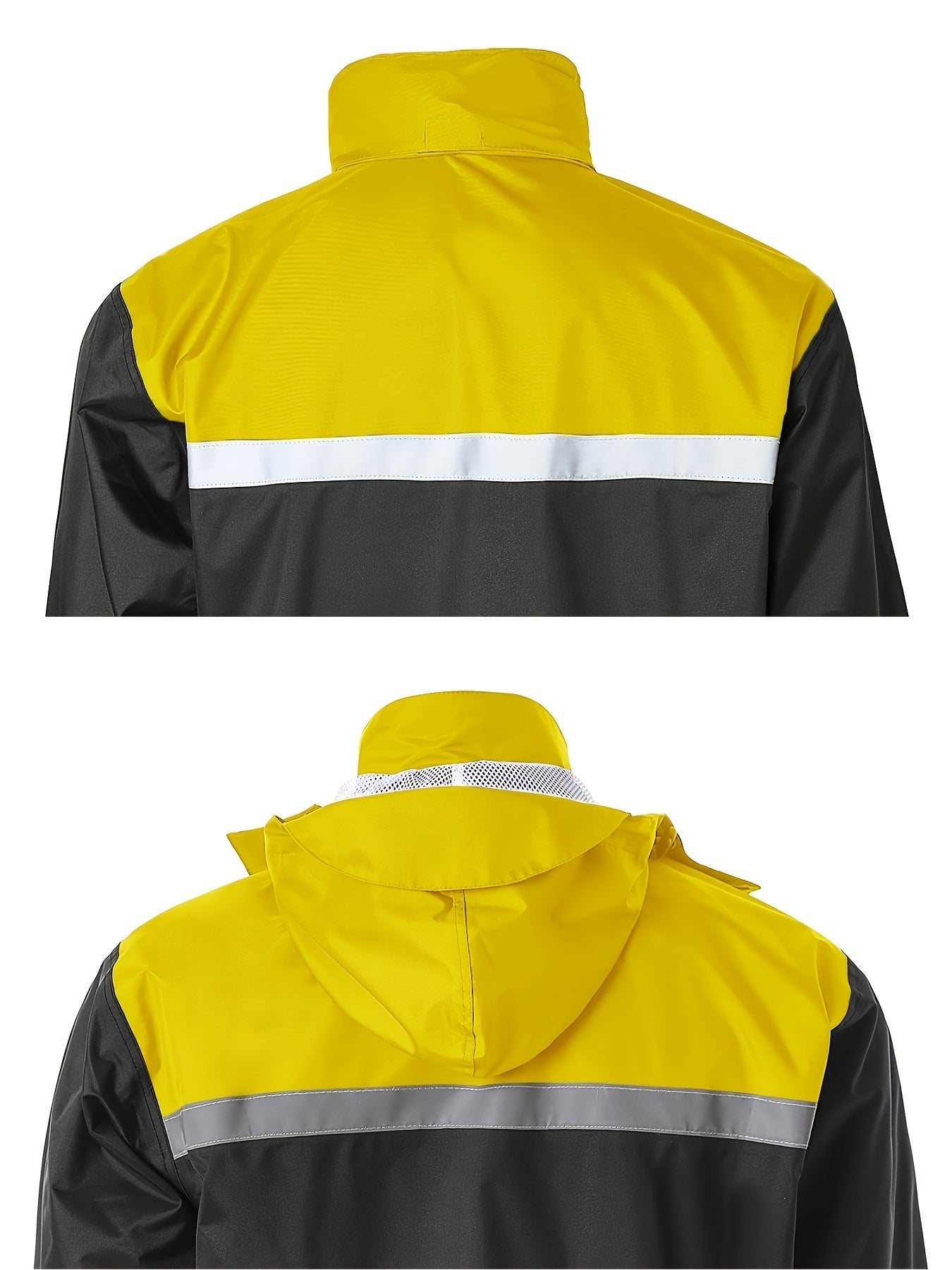 Men's Rain Jacket and Pants Set - Coordinated Everyday Style detail image - detail view 6