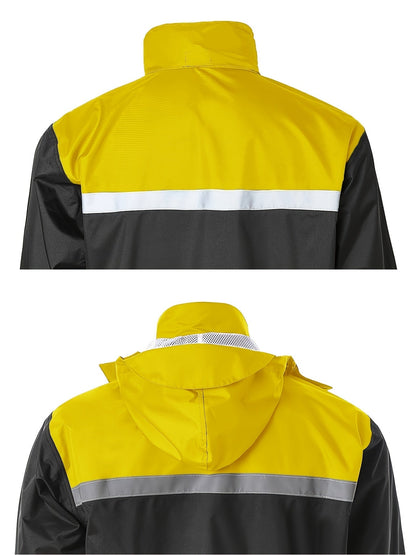 Men's Rain Jacket and Pants Set - Coordinated Everyday Style detail image - detail view 6