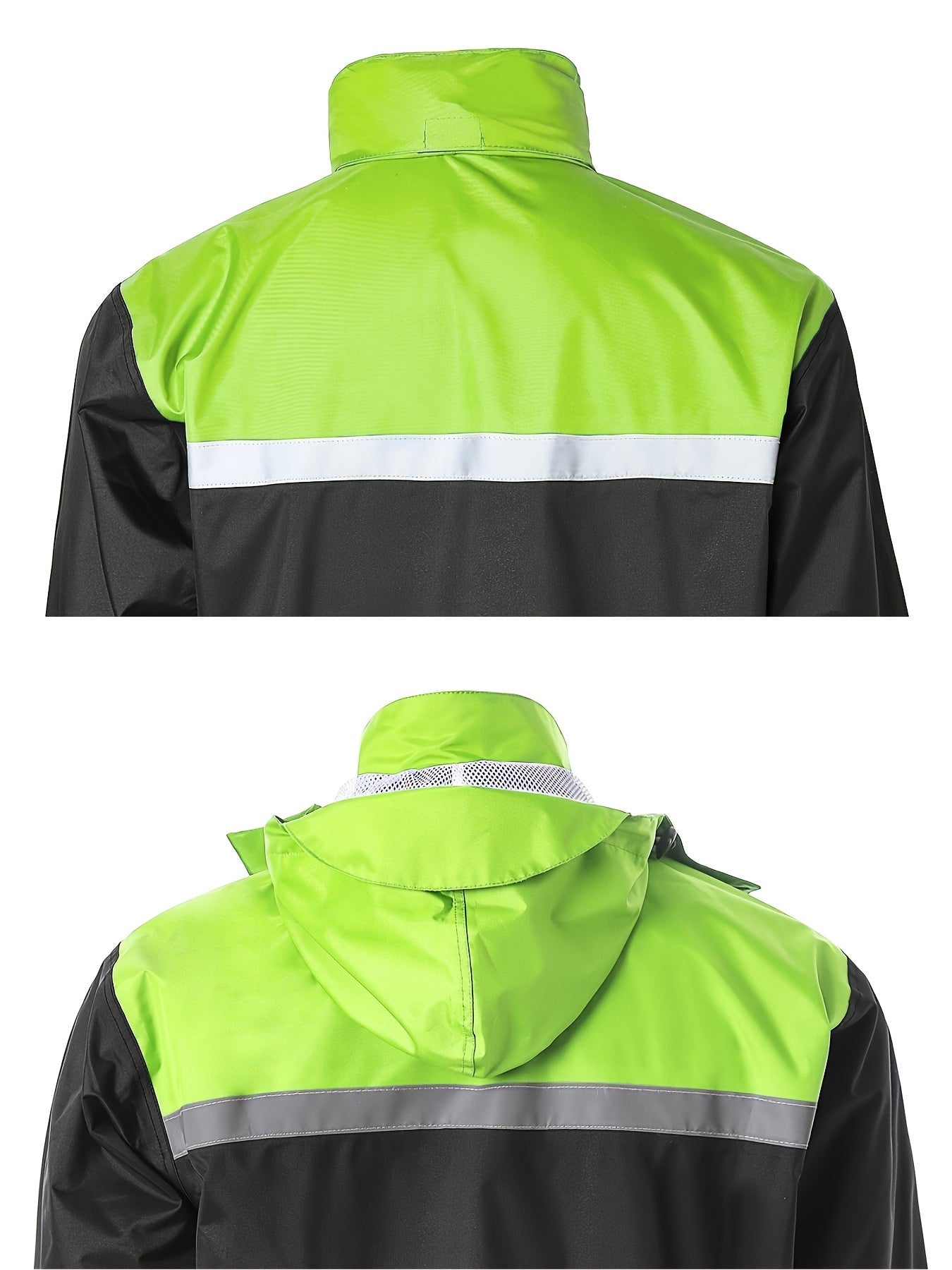 Men's Rain Jacket and Pants Set - Coordinated Everyday Style detail image - detail view 7