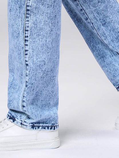 Men's Relaxed Fit Jeans - Classic Wash Utility Pocket