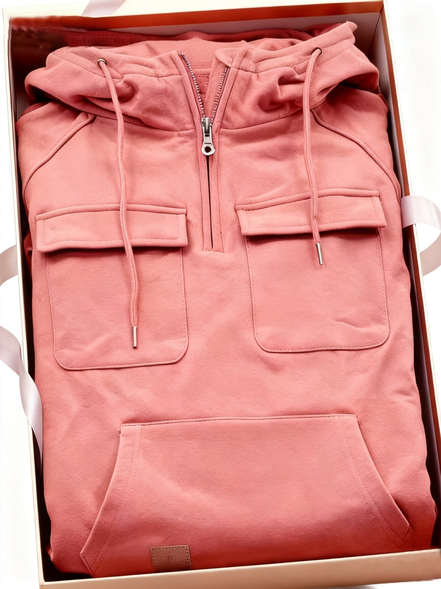 Men's Relaxed Zip-Up Hoodie
