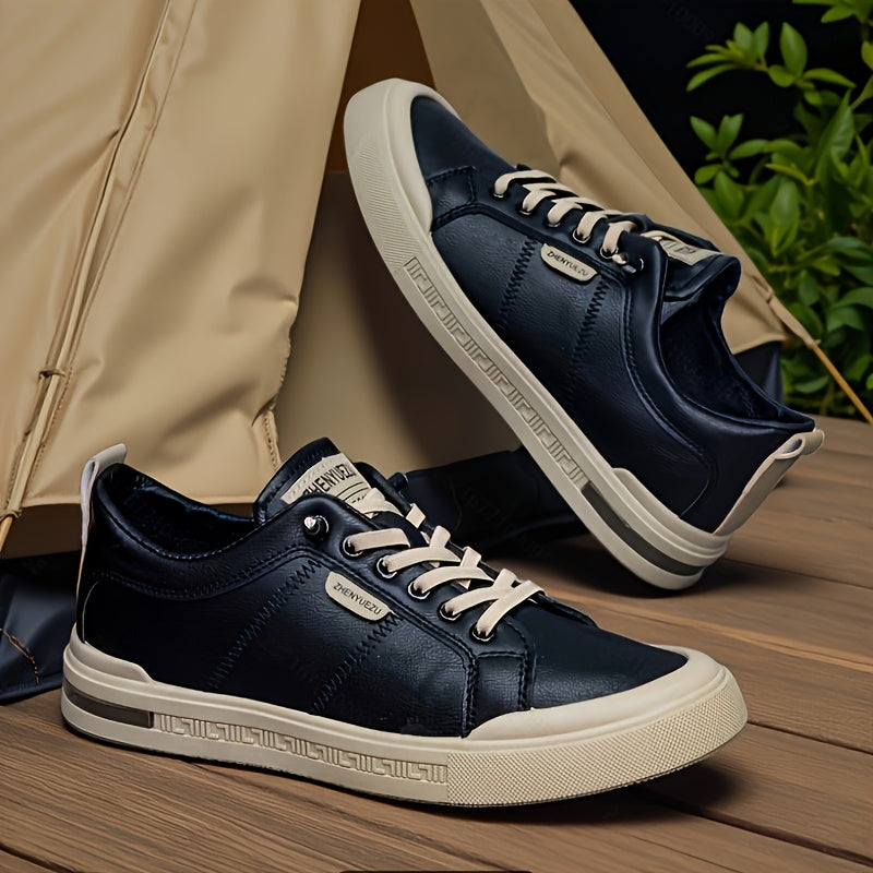 Men's White And Khaki Shoes - product view 4