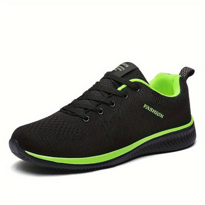 Men's Lightweight Sneaker Sneaker Breathable Lace up Running Basketball Workout - product view 2
