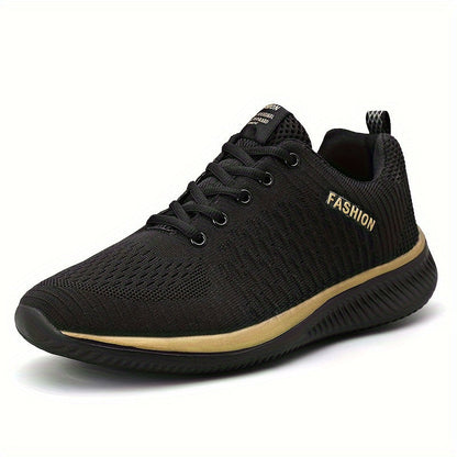 Men's Lightweight Sneaker Sneaker Breathable Lace up Running Basketball Workout - product view 1