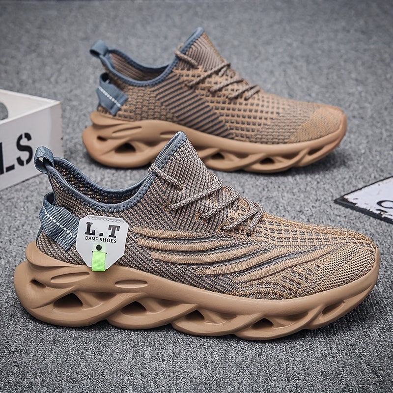 Men's Running Shoes – Breathable Mesh Non-Slip Sole for Active Days detail image - detail view 4