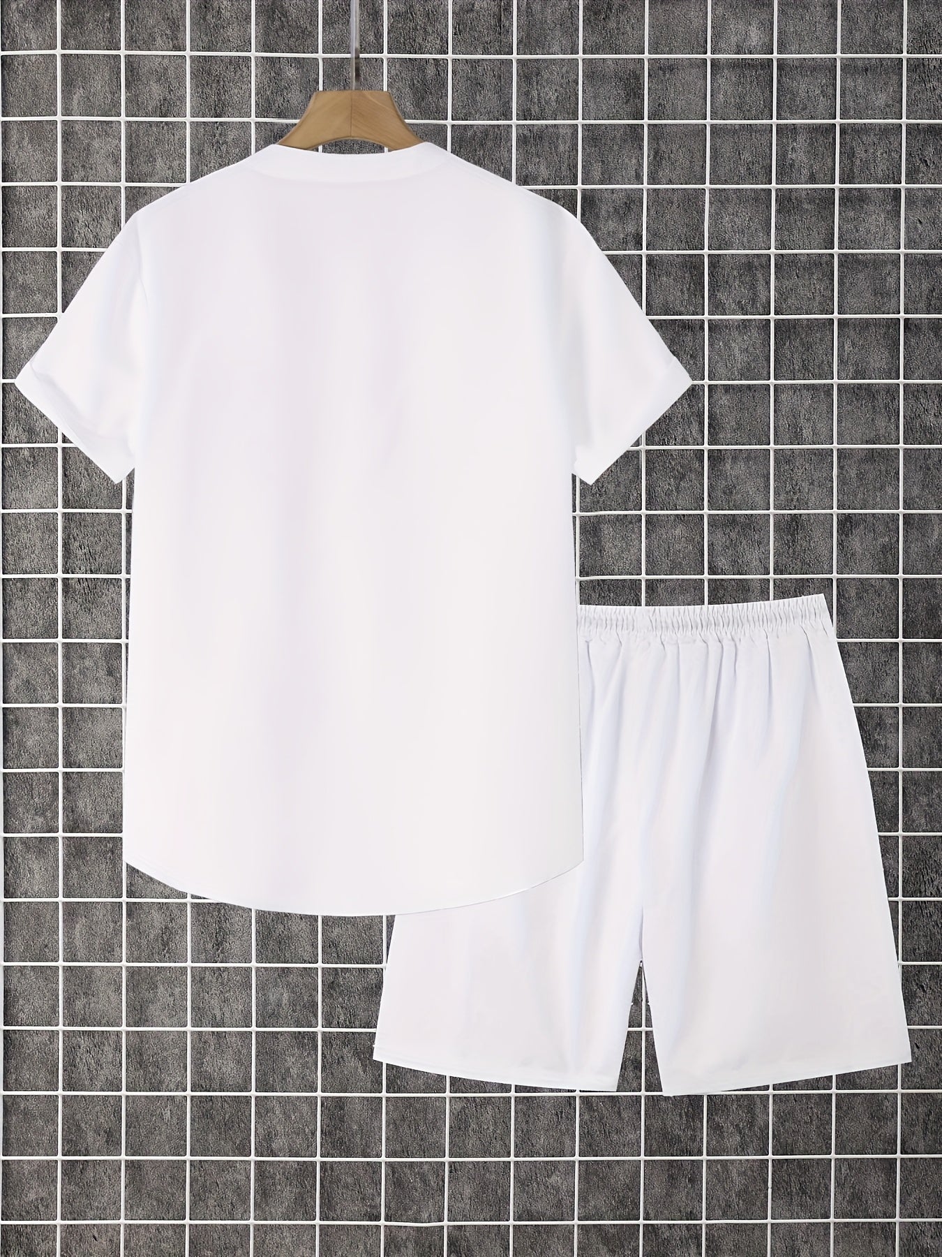 Men's Shirt and Shorts Set - Coordinated Summer Style