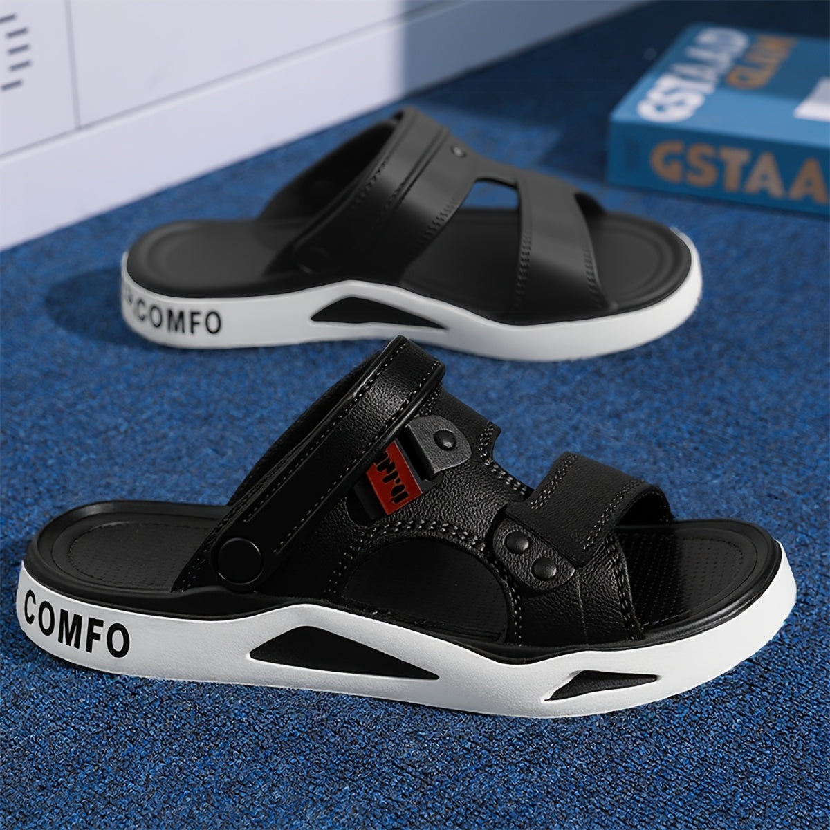 Men's White Shoes - product view 5