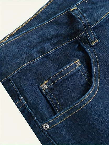 Men's Slim Fit Jeans - Classic Wash Clean Finish