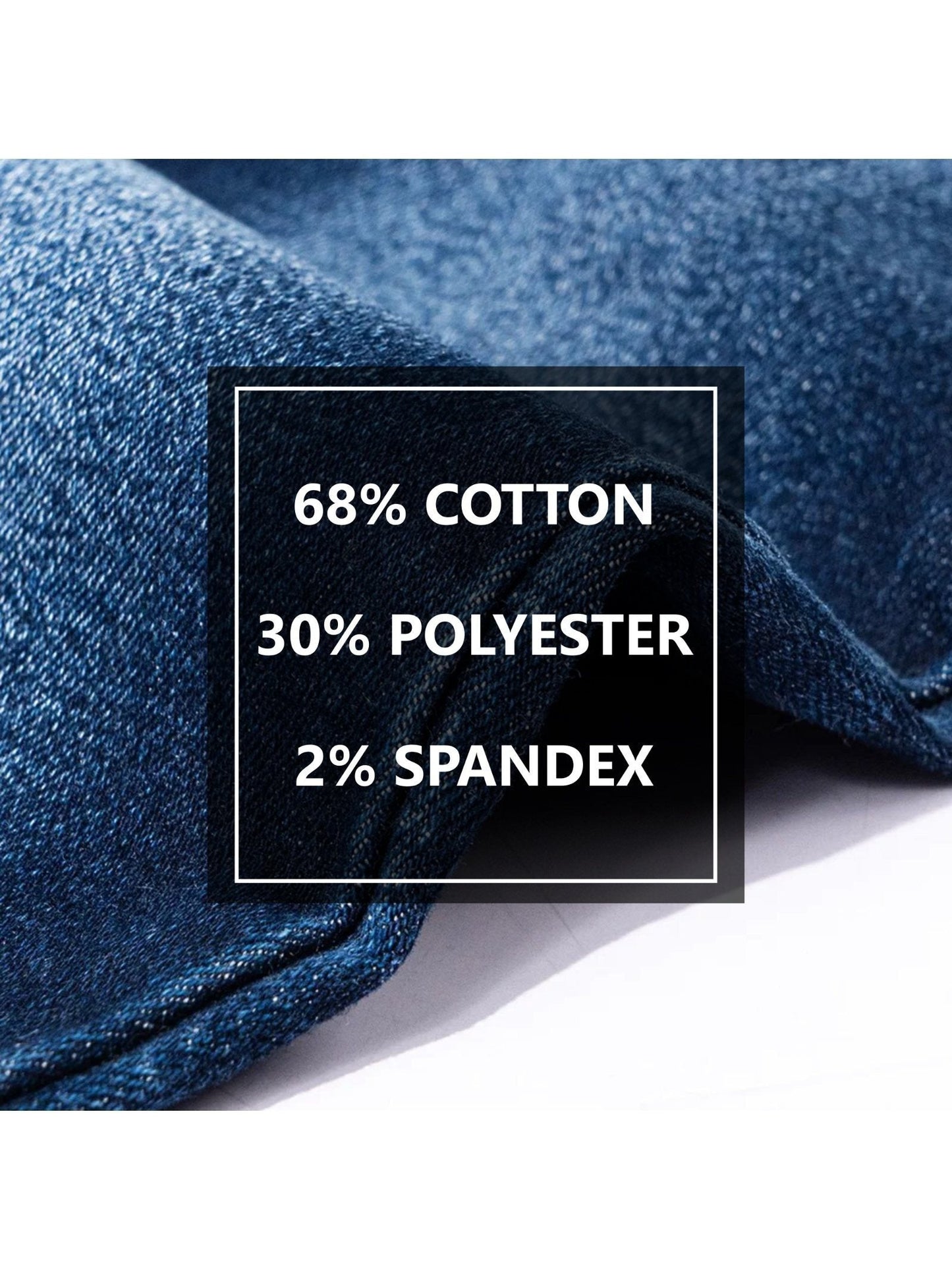 Men's Slim Fit Jeans - Classic Wash Clean Finish Everyday