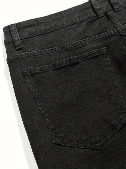 Men's Slim Fit Jeans - Classic Wash Clean Finish Modern