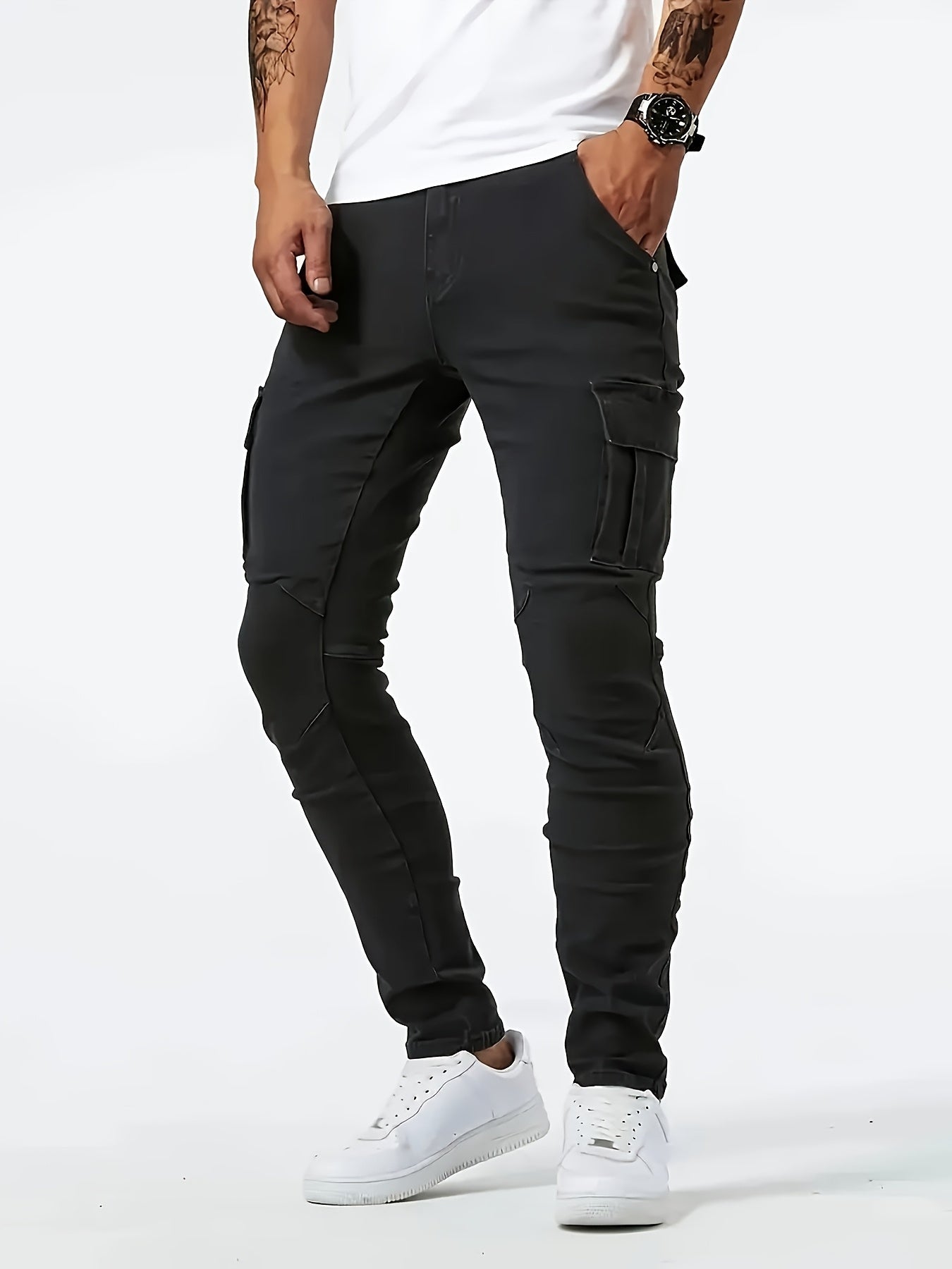 Men's Slim Fit Jeans - Classic Wash Clean Finish Modern 833253