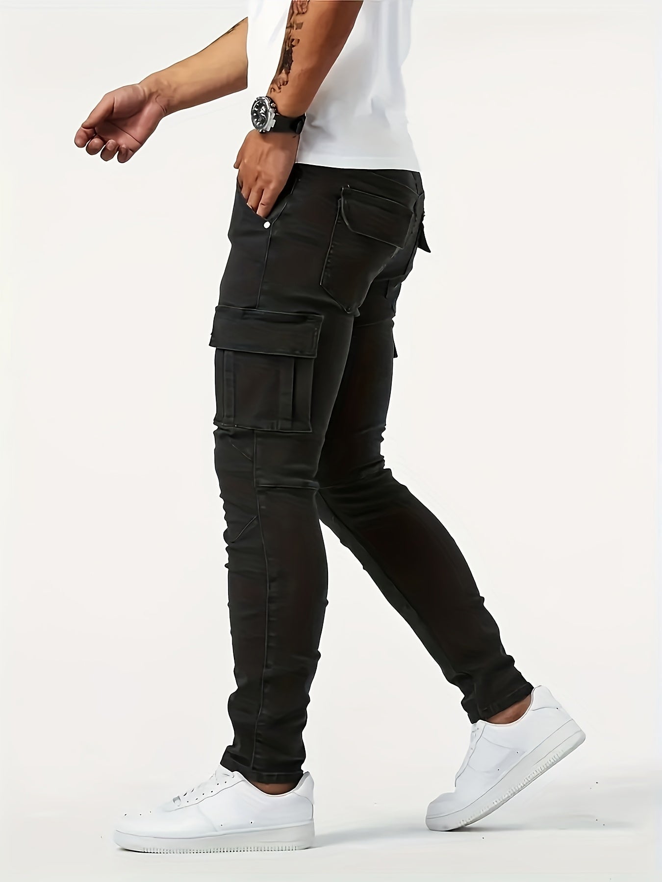 Men's Slim Fit Jeans - Classic Wash Clean Finish Modern 833253