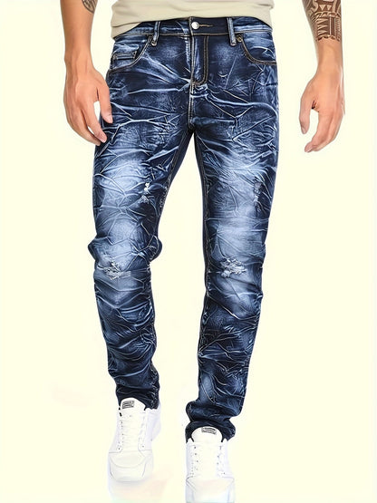 Men's Slim Fit Jeans - Classic Wash Clean Finish Modern 239973