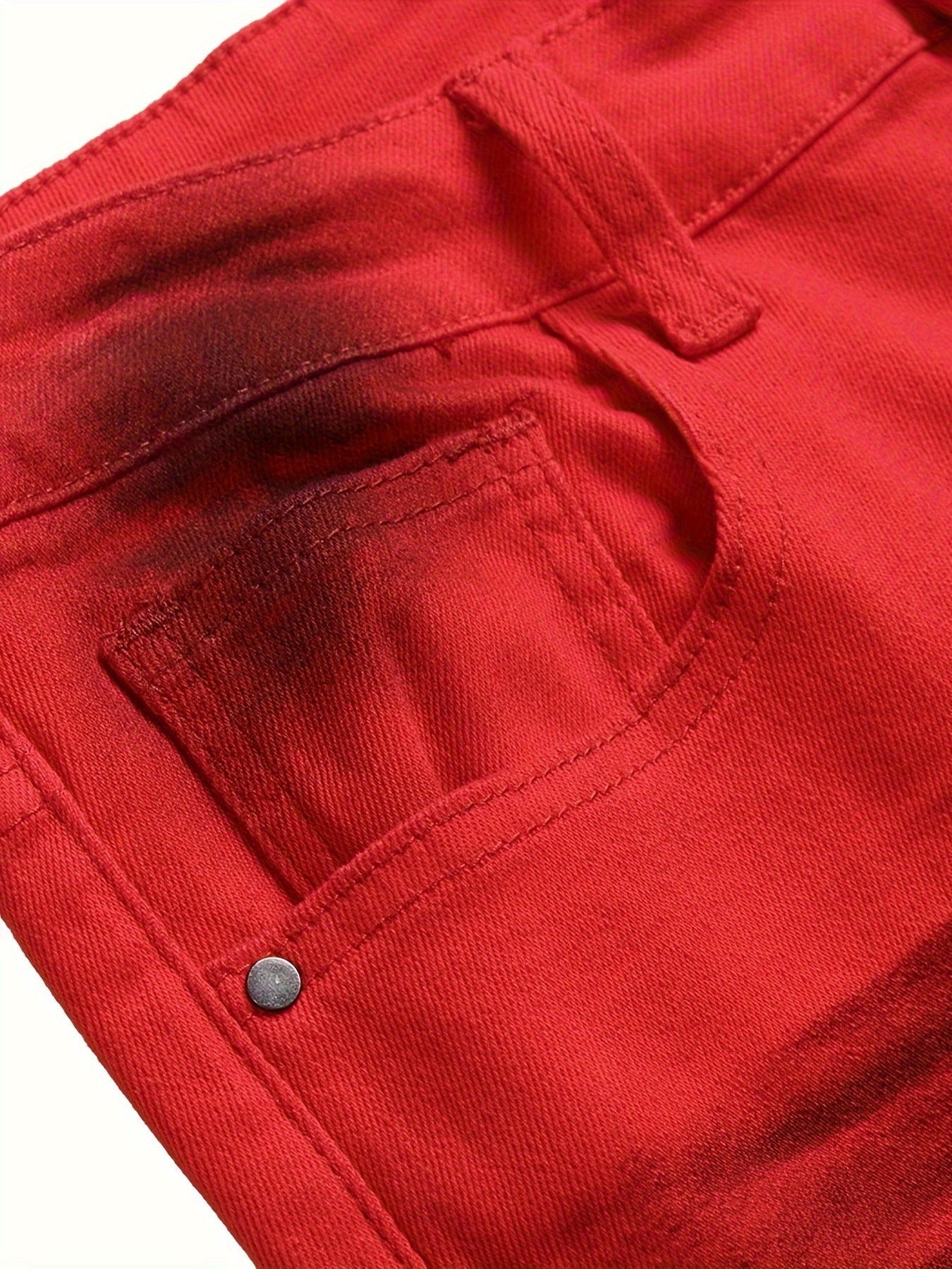 Men's Slim Fit Jeans - Classic Wash Clean Finish Streetwear 719141