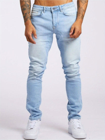 Men's Grey Slim-Fit Jeans - product view 12