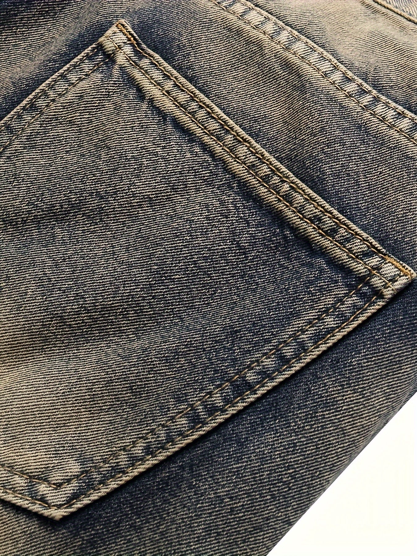 Men's Slim Fit Jeans - Classic Wash Distressed