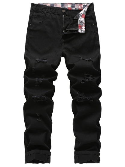 Men's White Denim Jeans - product view 16