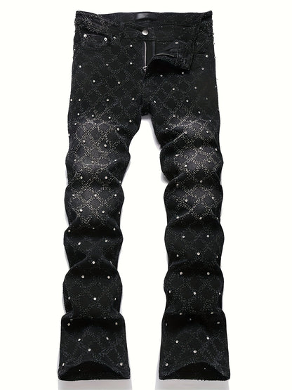 Men's Black Slim-Fit Jeans - product view 15