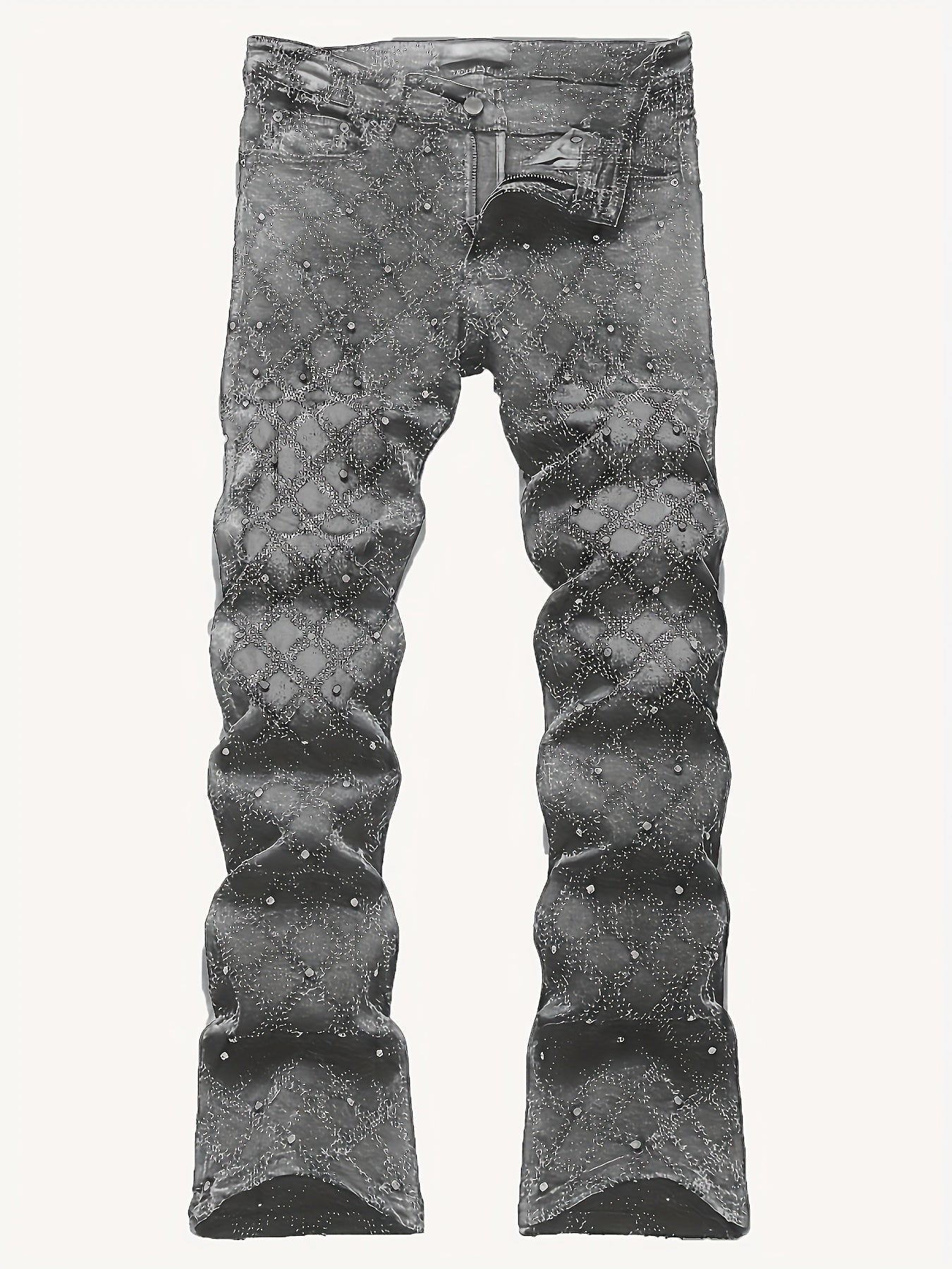 Men's Black Slim-Fit Jeans - product view 26
