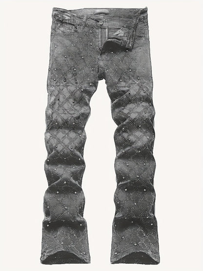 Men's Black Slim-Fit Jeans - product view 26