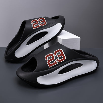 Men's Black Striped Shoes - product view 1