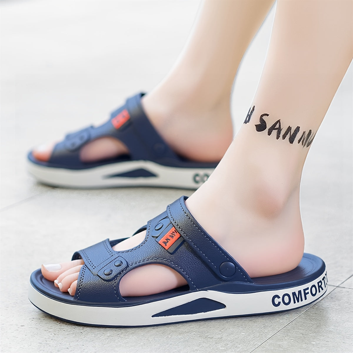 Men's Slippers - Non-Slip Sole for Beach & Water 368421 variant image - product view 23