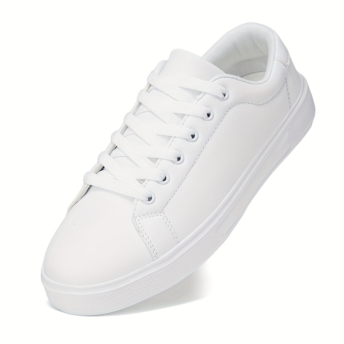Men's White With Black Lace Top - product view 4