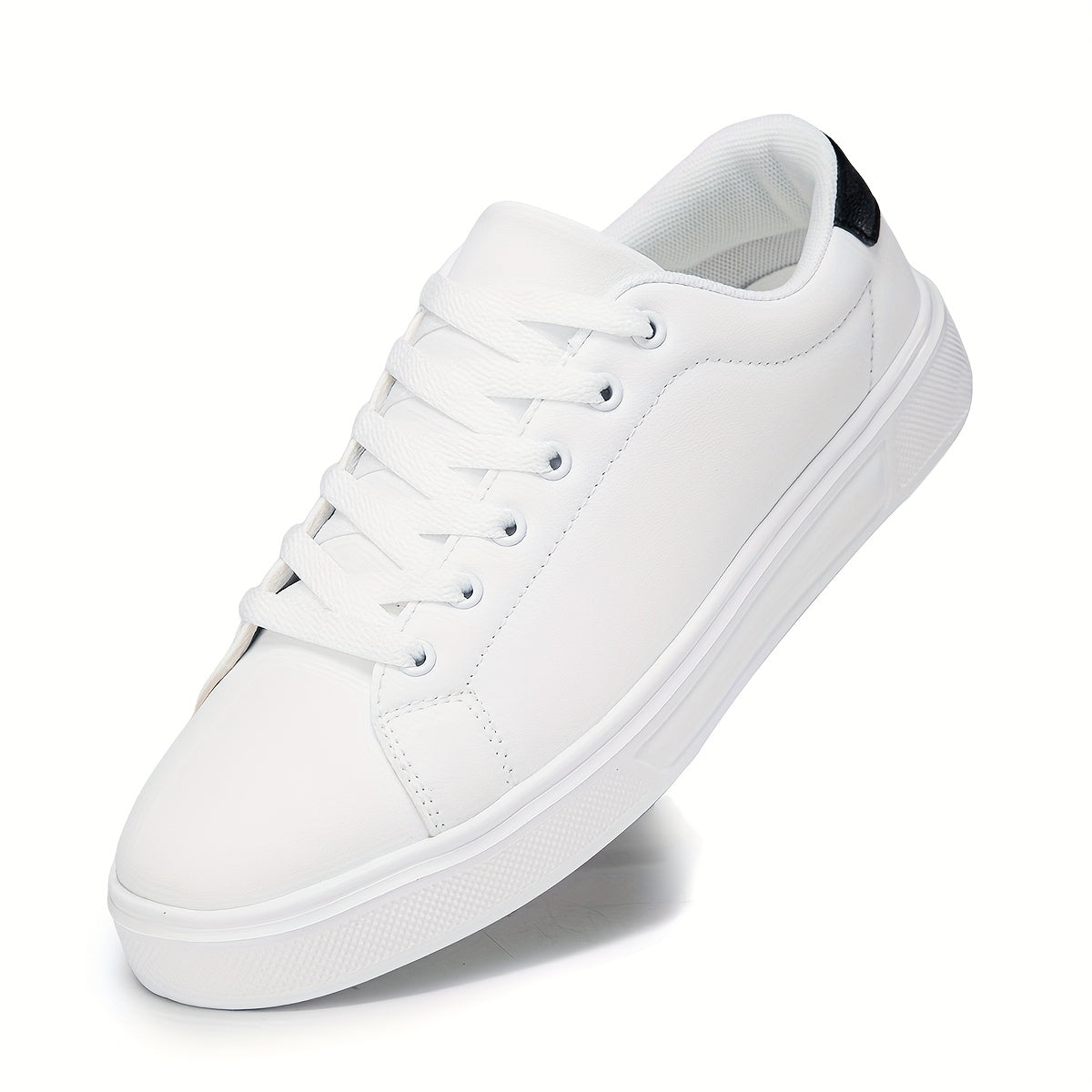 Men's White With Black Lace Top - product view 2