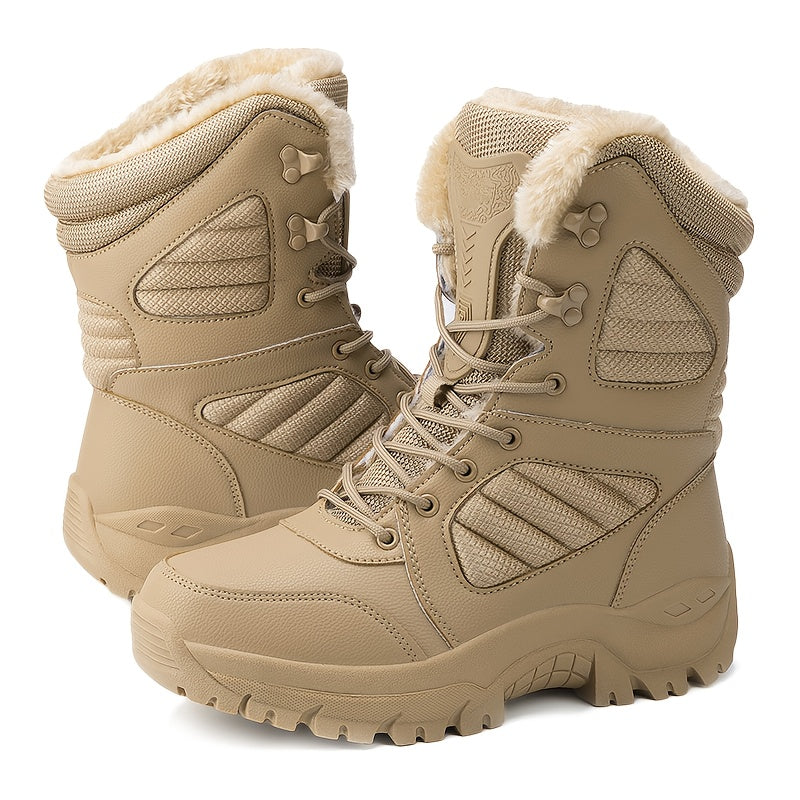 Men's Snow Boots - Non-Slip Sole Plush Lined for Beach & Water variant image