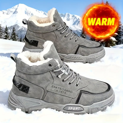 Men's Snow Boots - Non-Slip Sole & Warm Lining 830693 variant image
