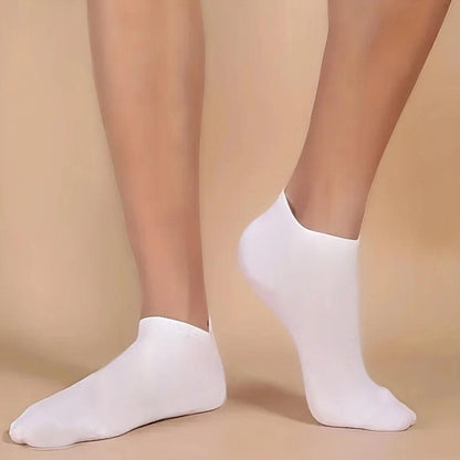 Men's Solid Color Ankle Socks - 40-Pair Pack