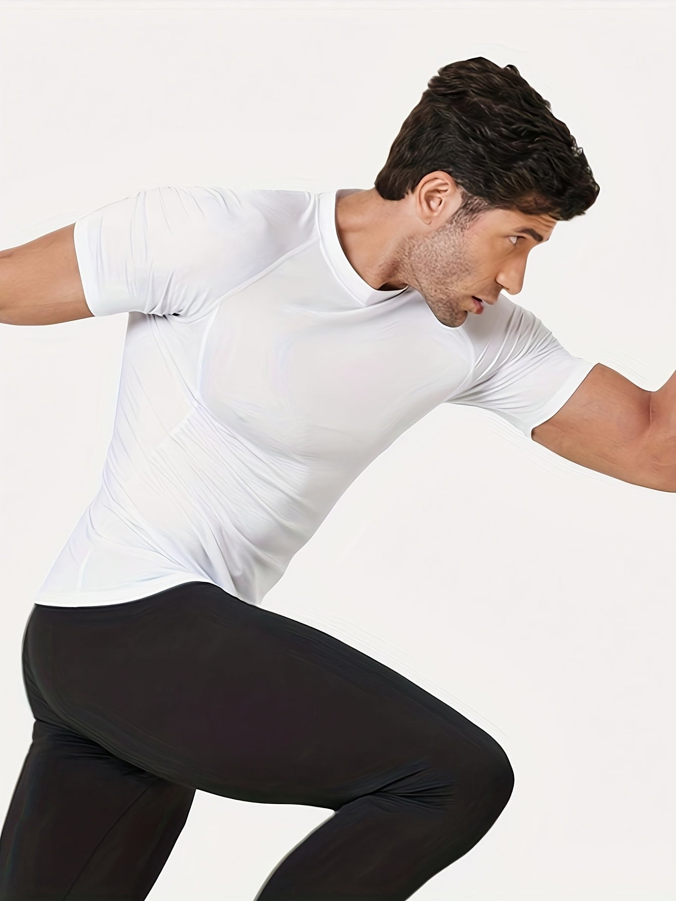 Men's Solid Color Performance T-Shirt - Short Sleeve 392165