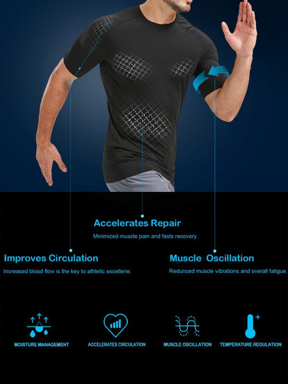 Men's Solid Color Performance T-Shirt - Short Sleeve 392165