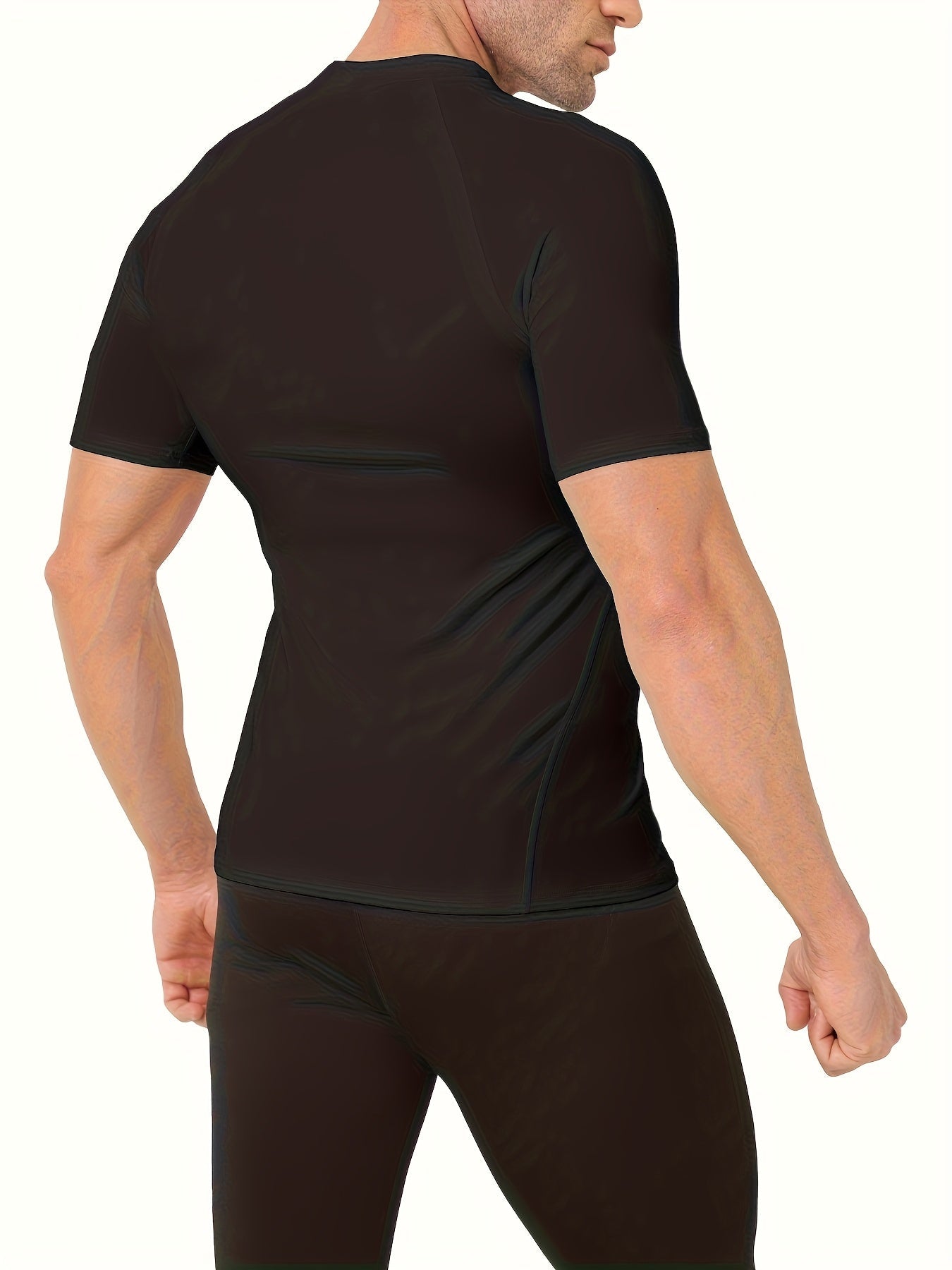 Men's Solid Color Performance T-Shirt - Short Sleeve 392165