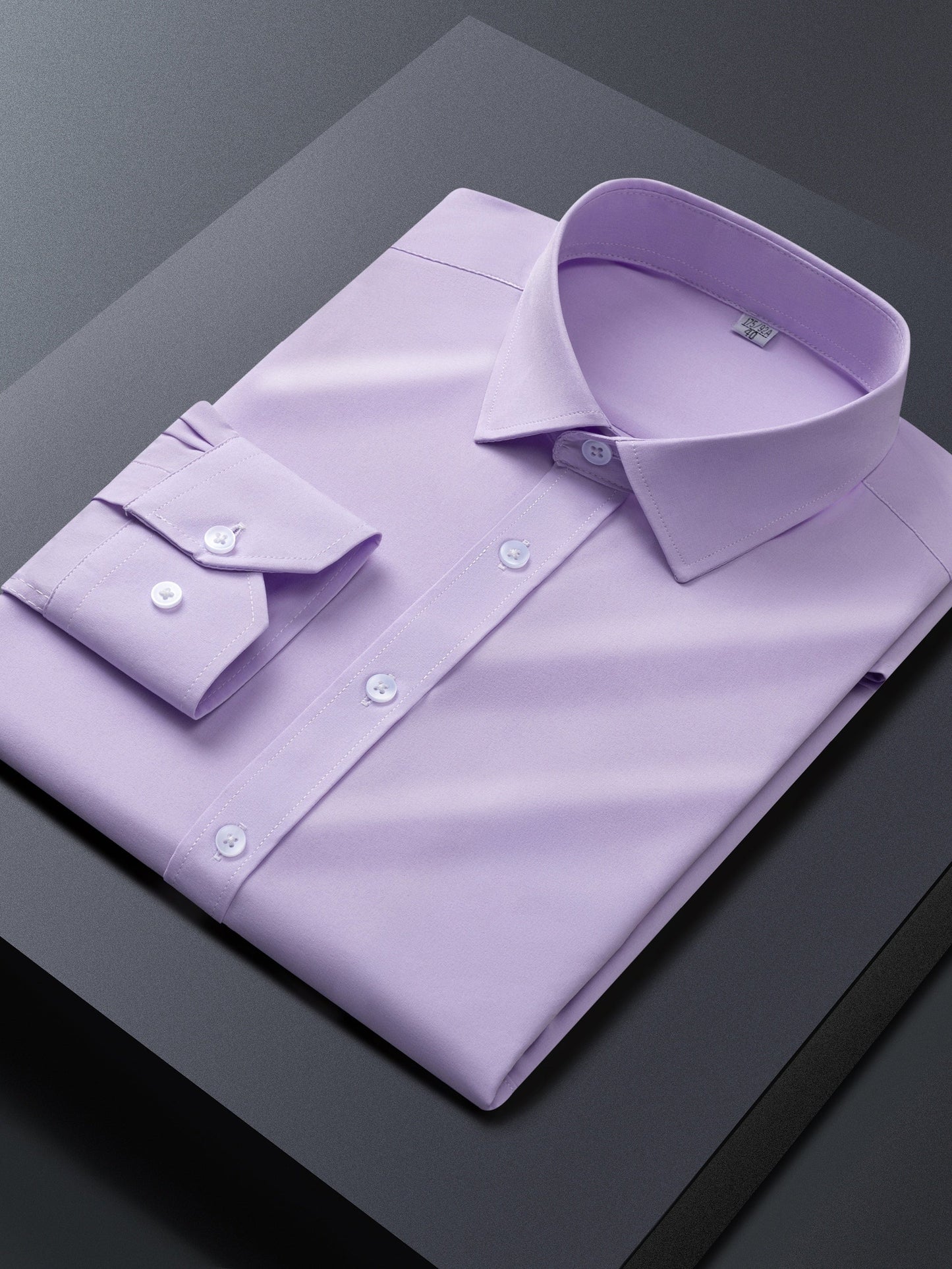 Men's White Polyester Shirt - product view 40